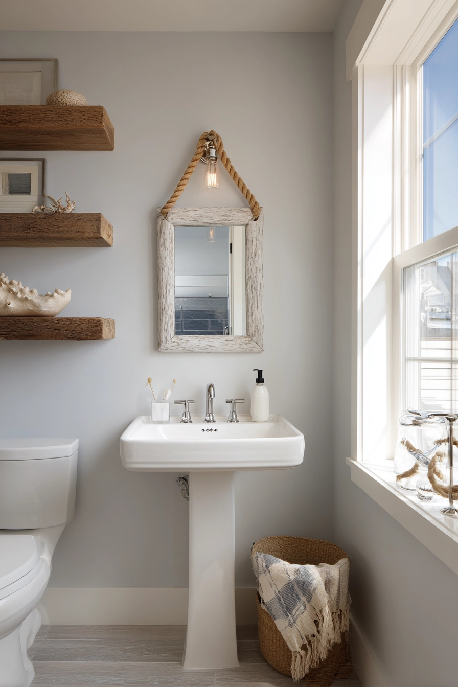 Beach house bathroom 12