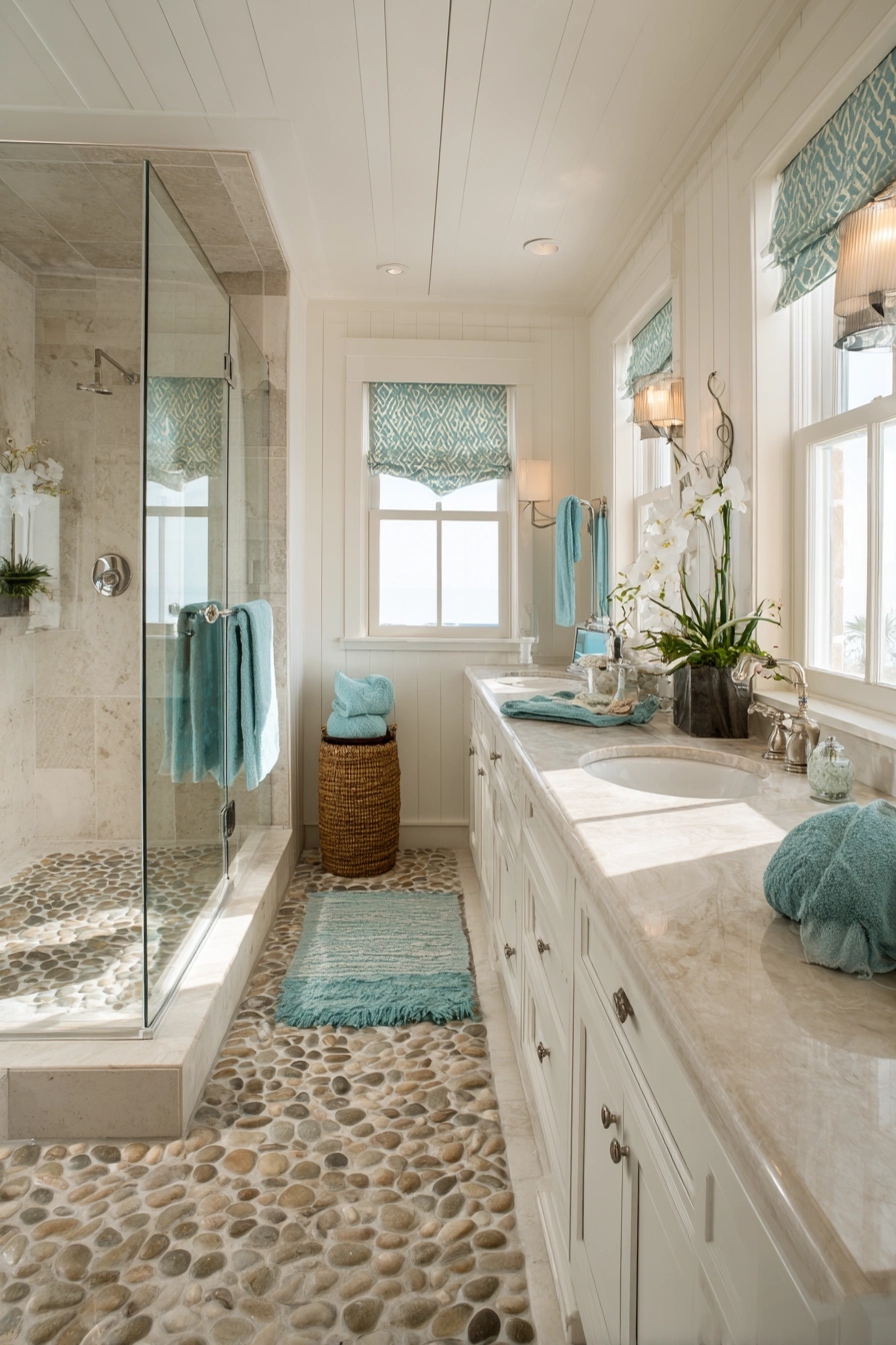 Beach house bathroom 13