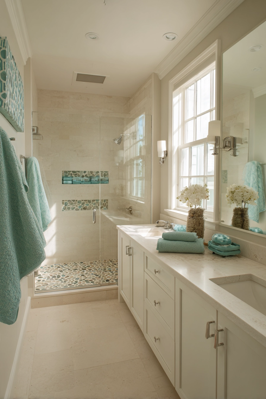 Beach house bathroom 16