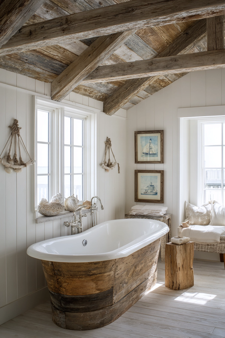 Beach house bathroom 17