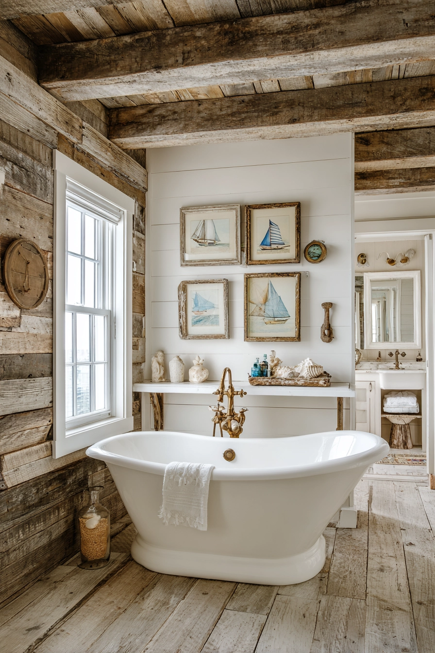 Beach house bathroom 19