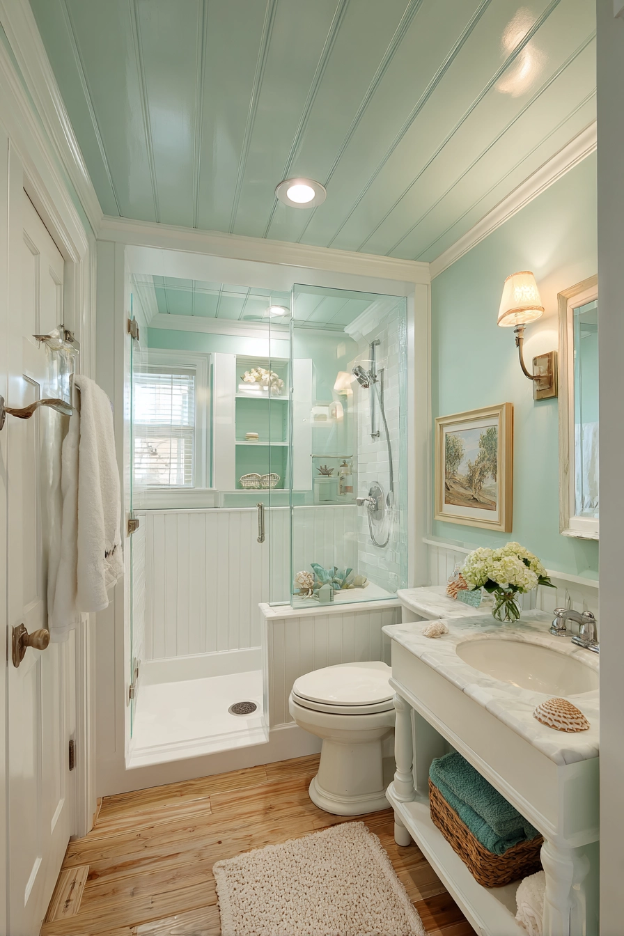 Beach house bathroom 29