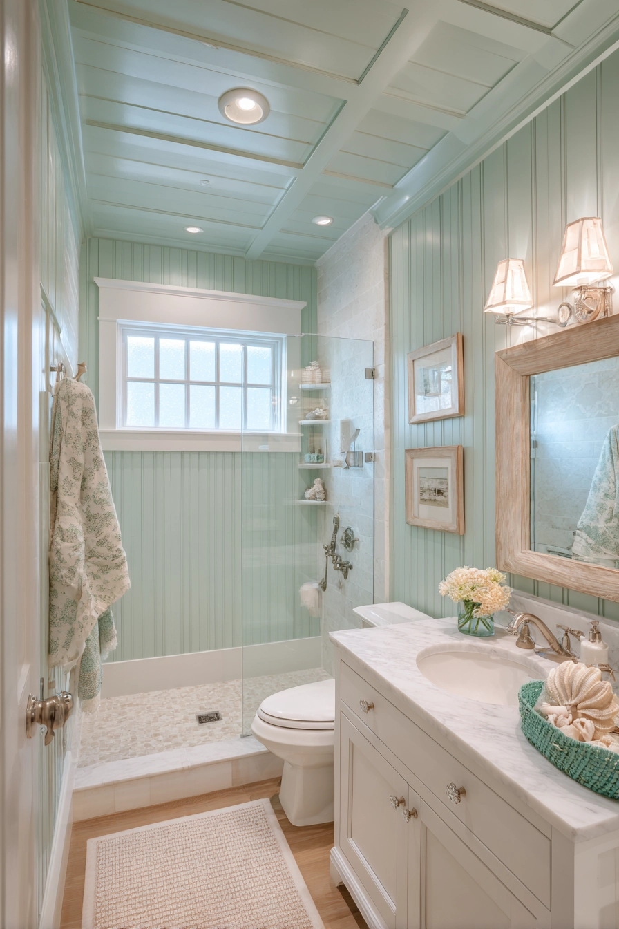 Beach house bathroom 30