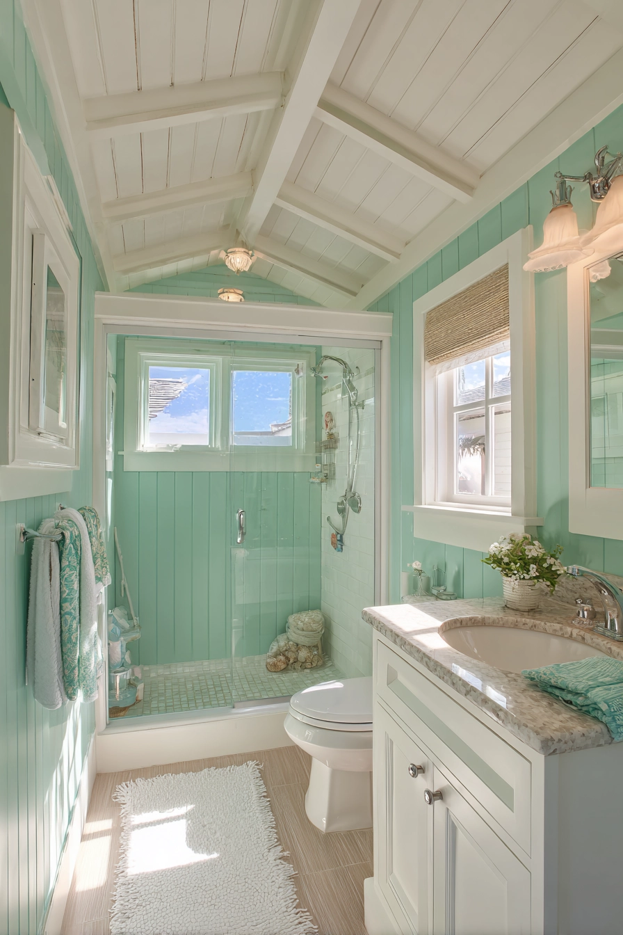 Beach house bathroom 31