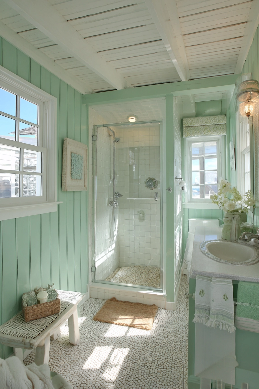 Beach house bathroom 32