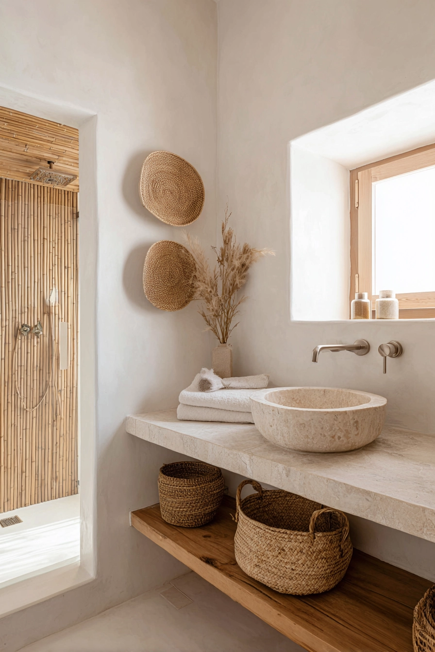 Boho bathroom decor 16