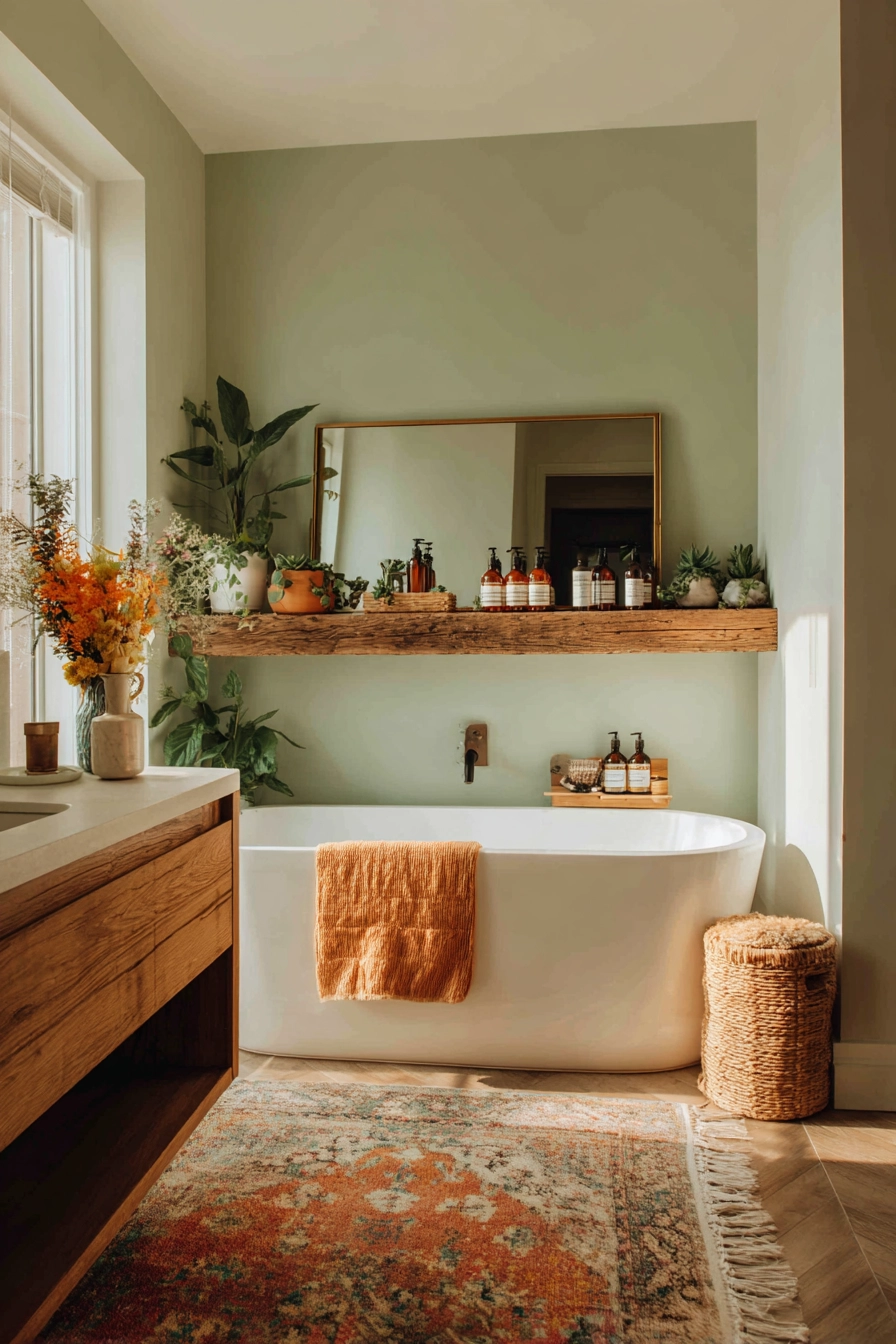 Boho bathroom decor 20