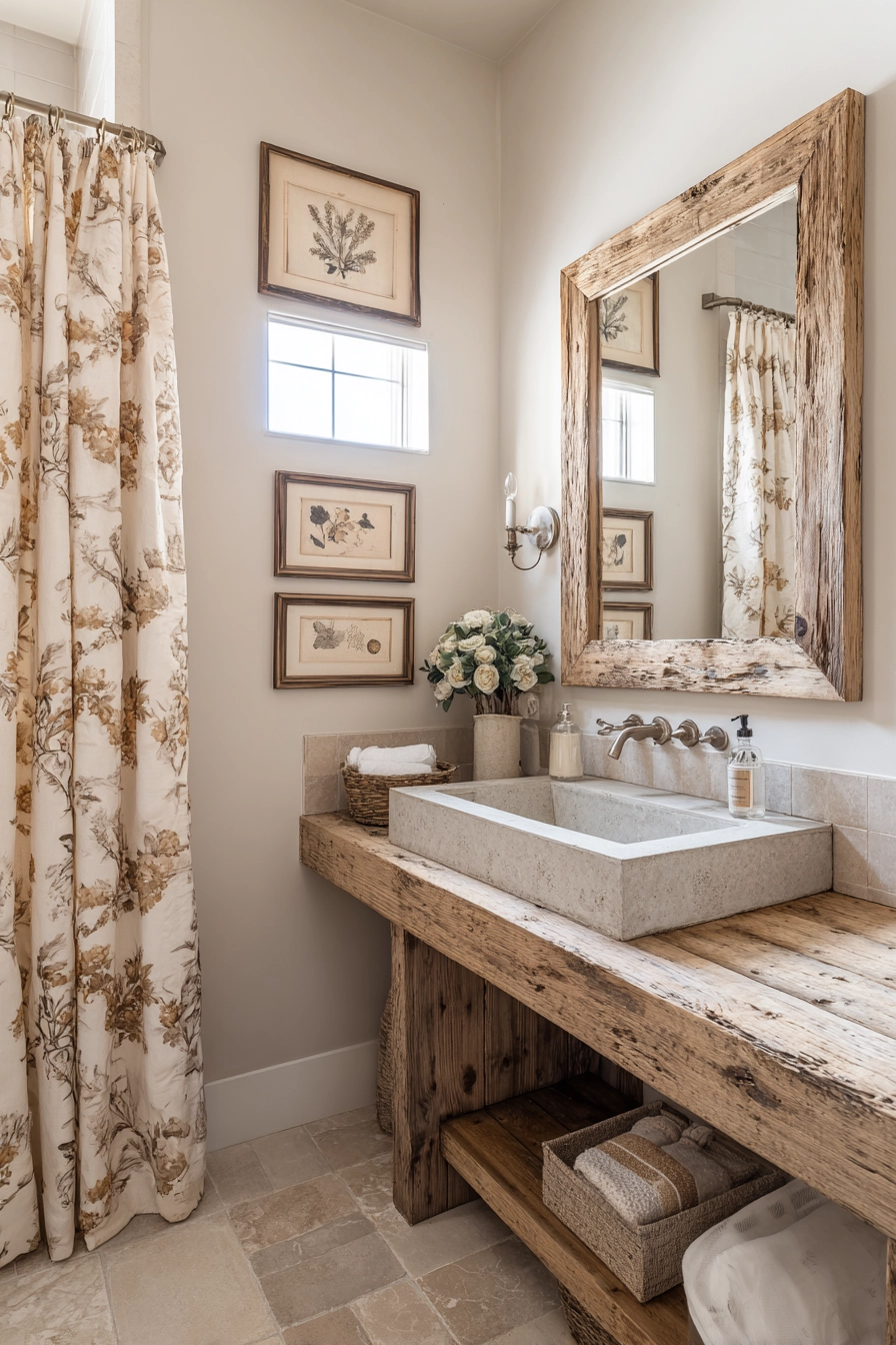 Boho bathroom decor 25