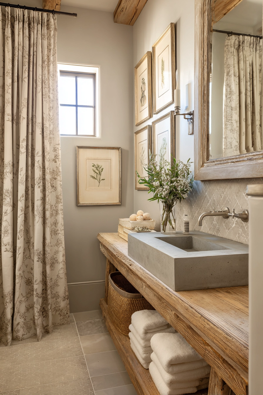 Boho bathroom decor 27