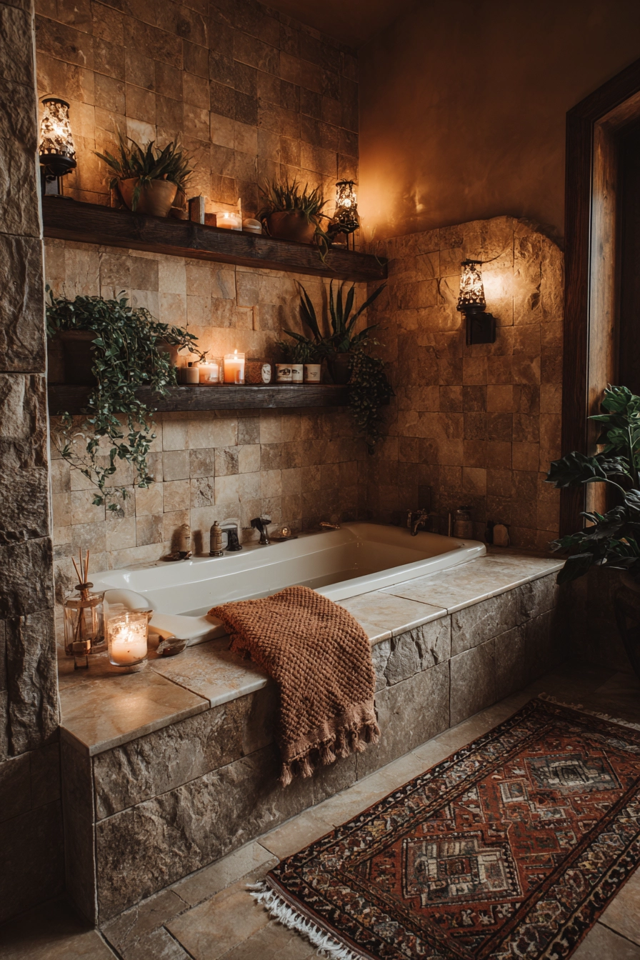Boho bathroom decor 29