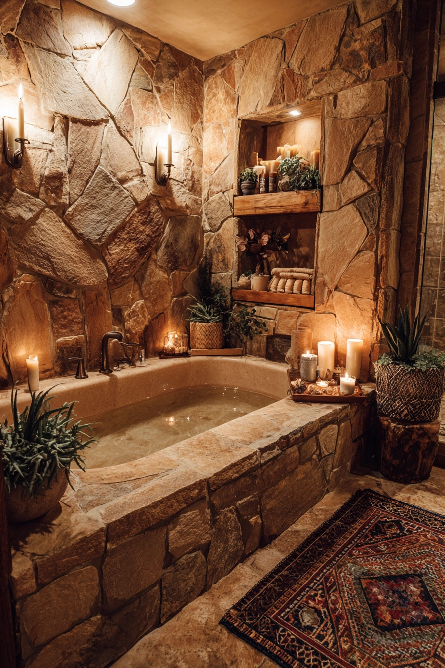 Boho bathroom decor 30