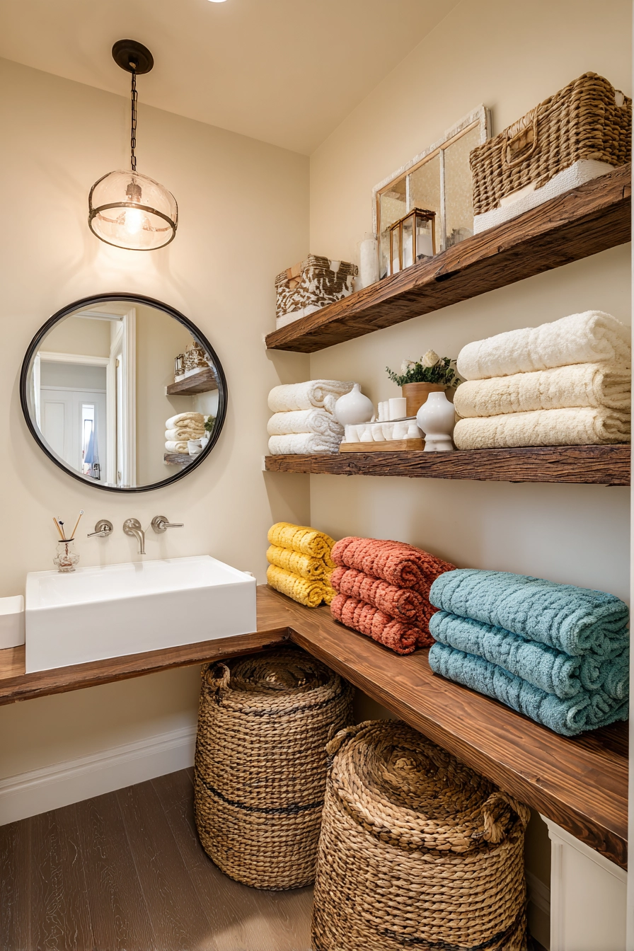 Boho bathroom decor 36