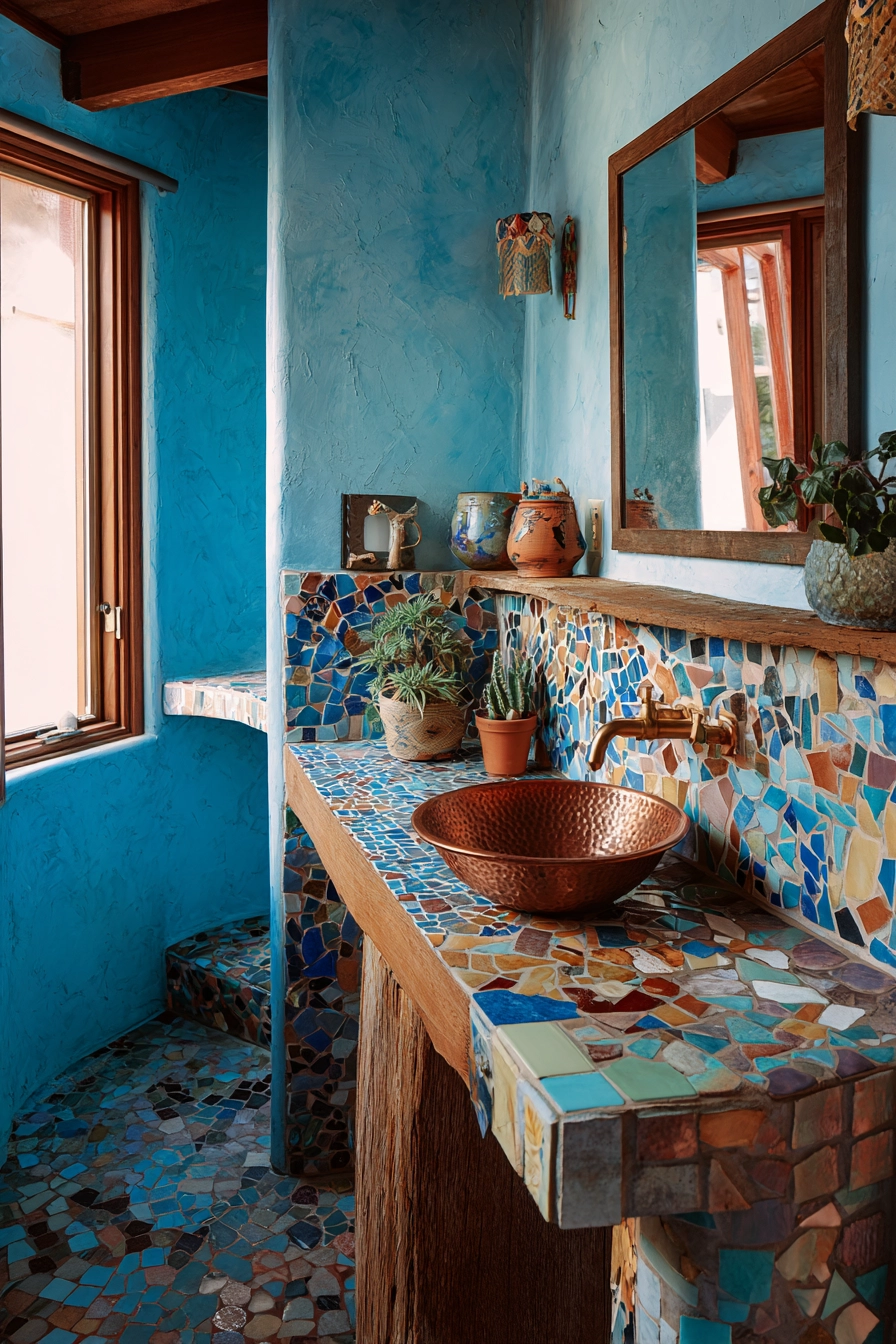 Boho bathroom decor 38