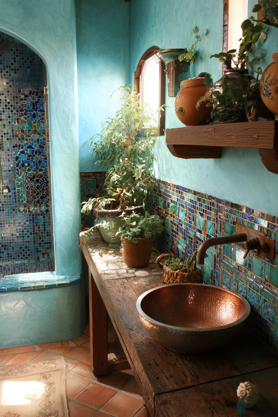 Boho bathroom decor 39