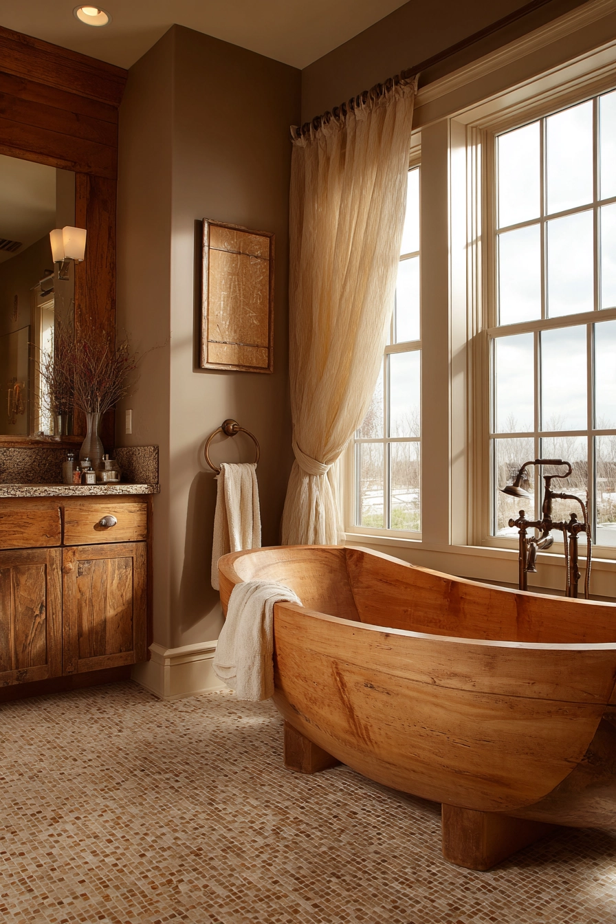 Brown bathroom ideas 2