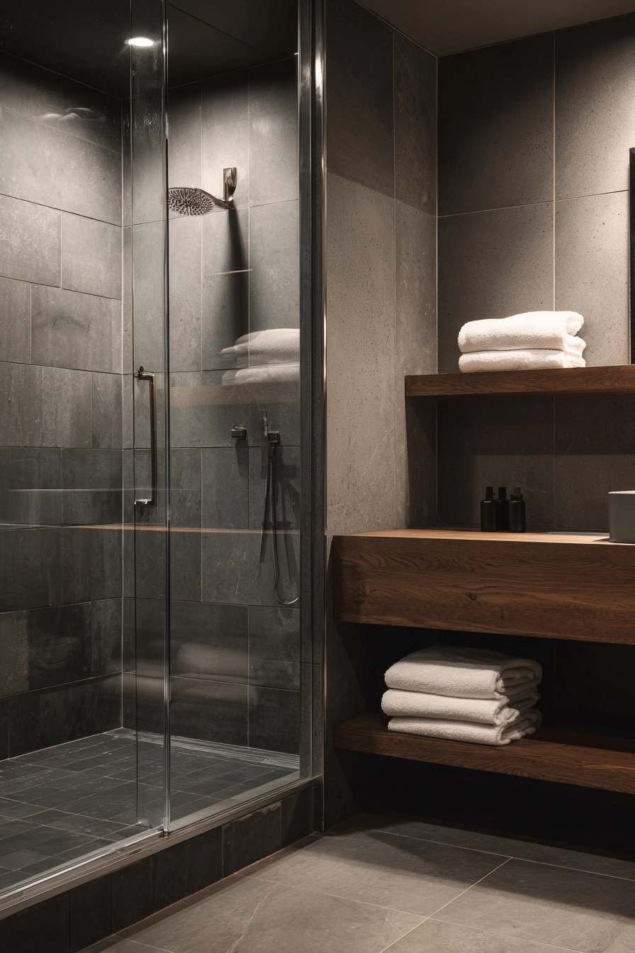 Brown bathroom ideas 29