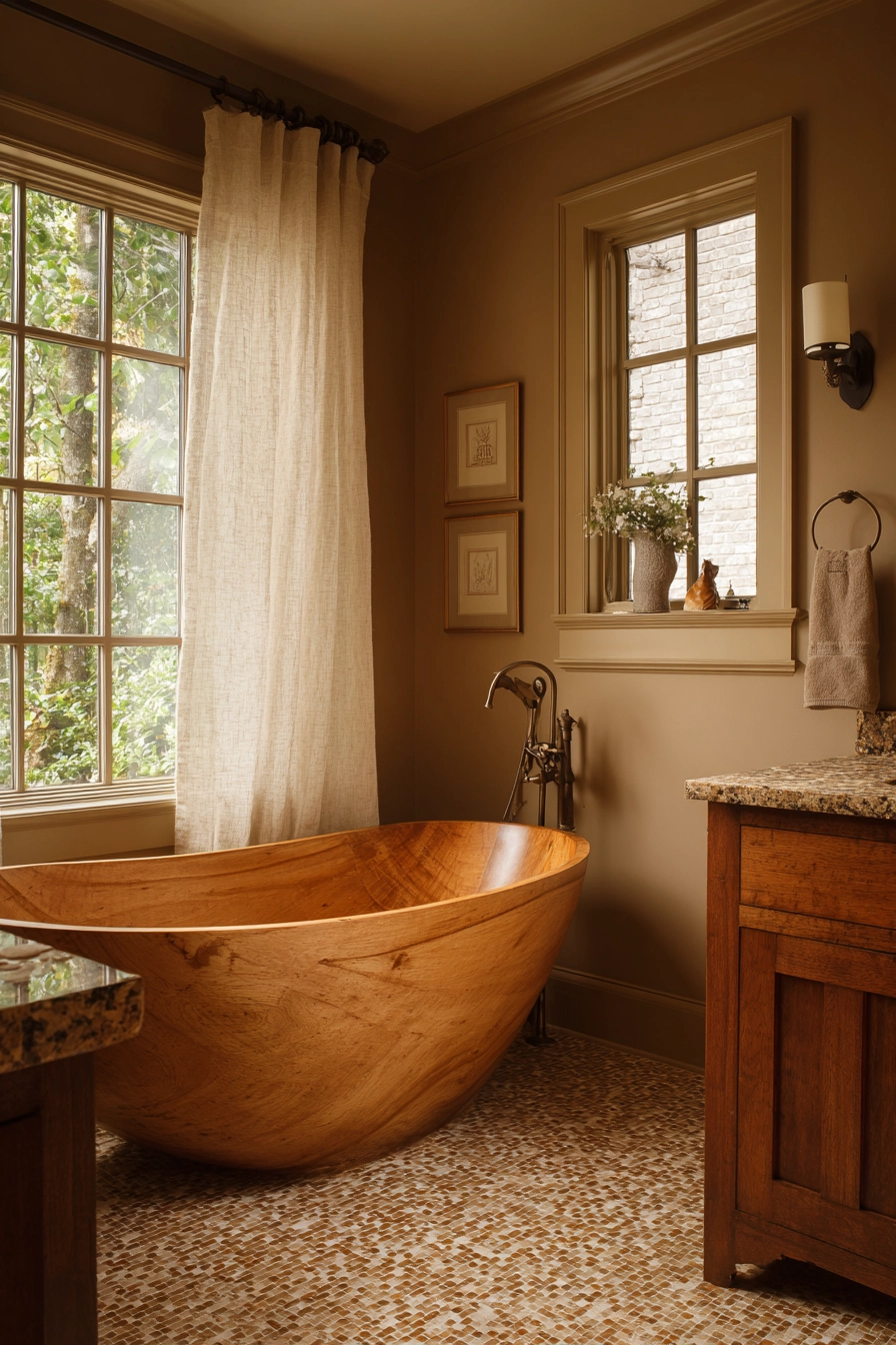 Brown bathroom ideas 3