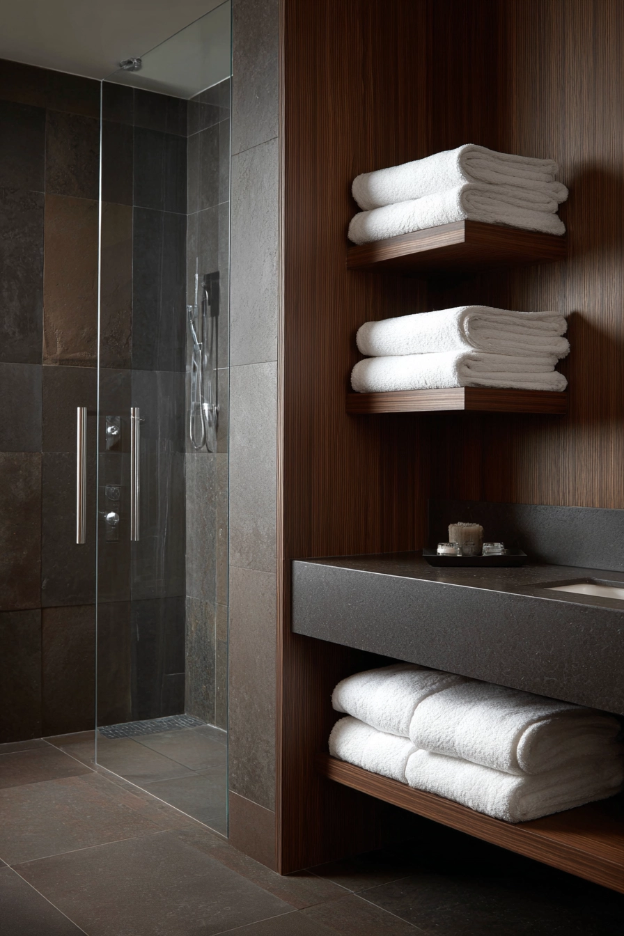 Brown bathroom ideas 31