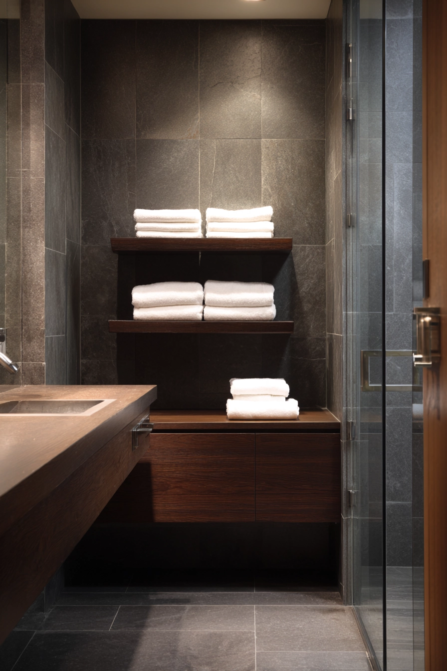 Brown bathroom ideas 32