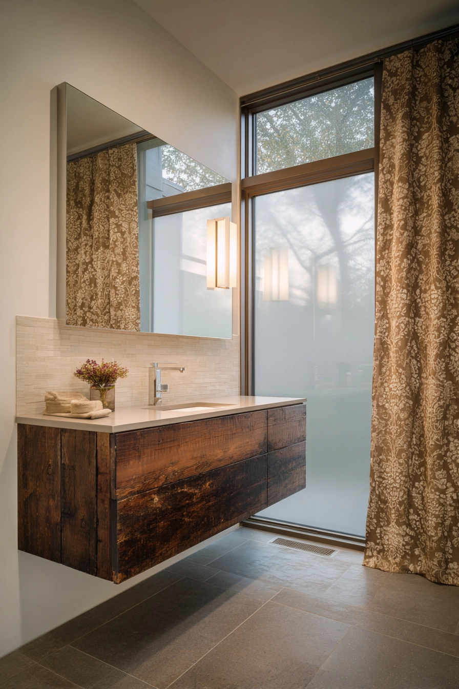 Brown bathroom ideas 5