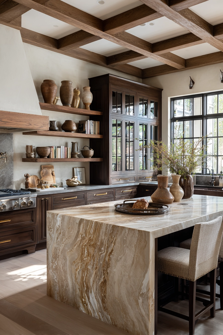 Brown kitchen ideas 12