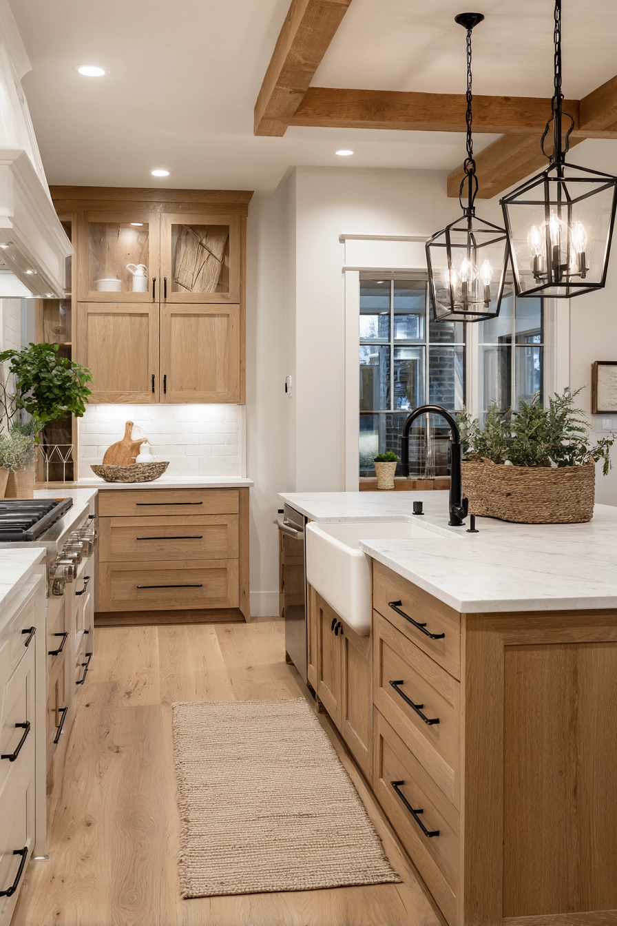 Brown kitchen ideas 14