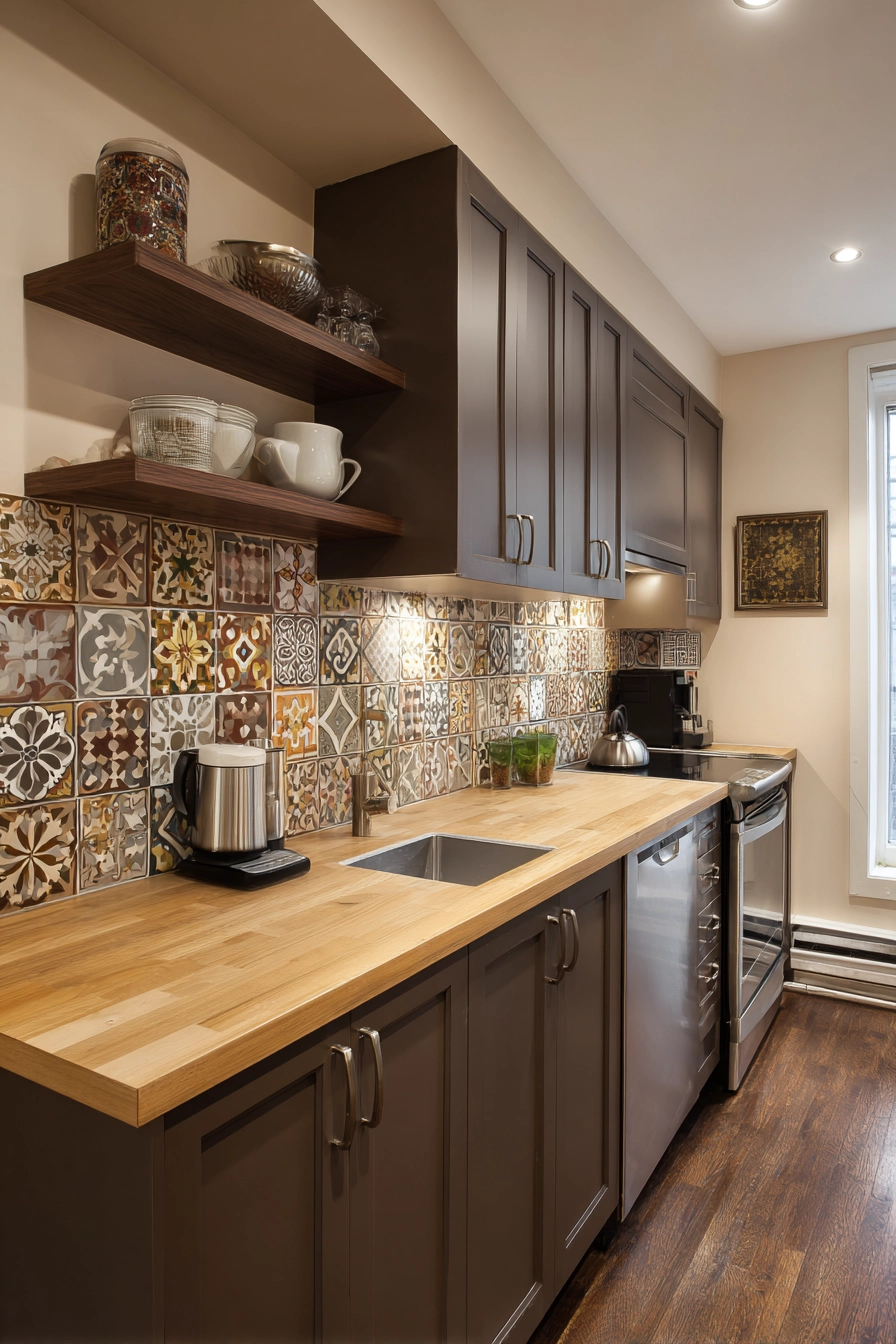 Brown kitchen ideas 18