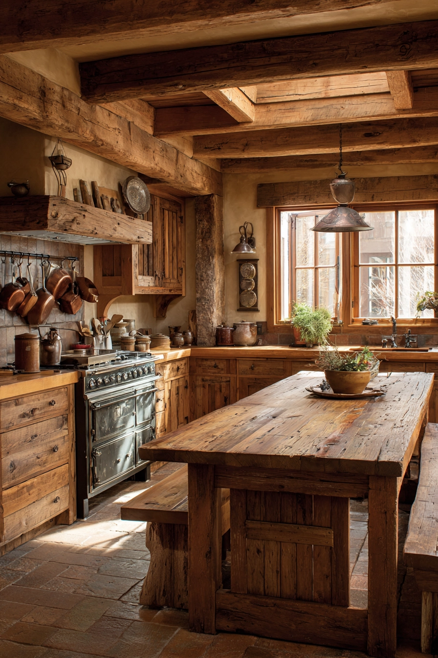 Brown kitchen ideas 28