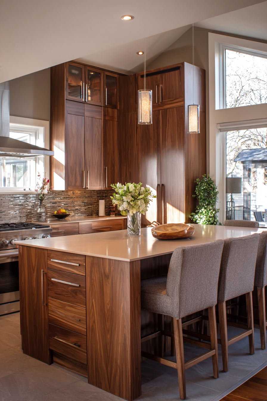 Brown kitchen ideas 3