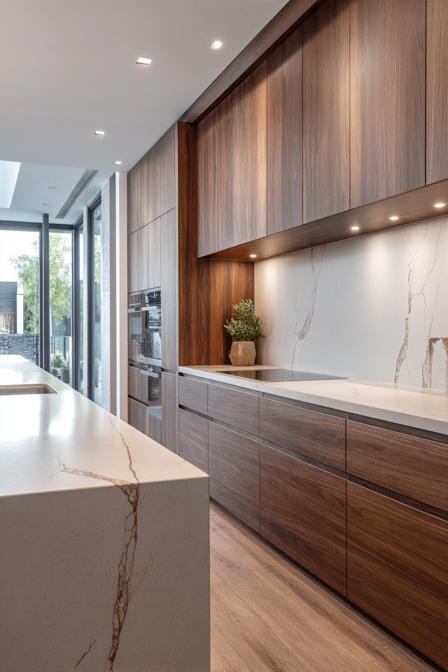 Brown kitchen ideas 30