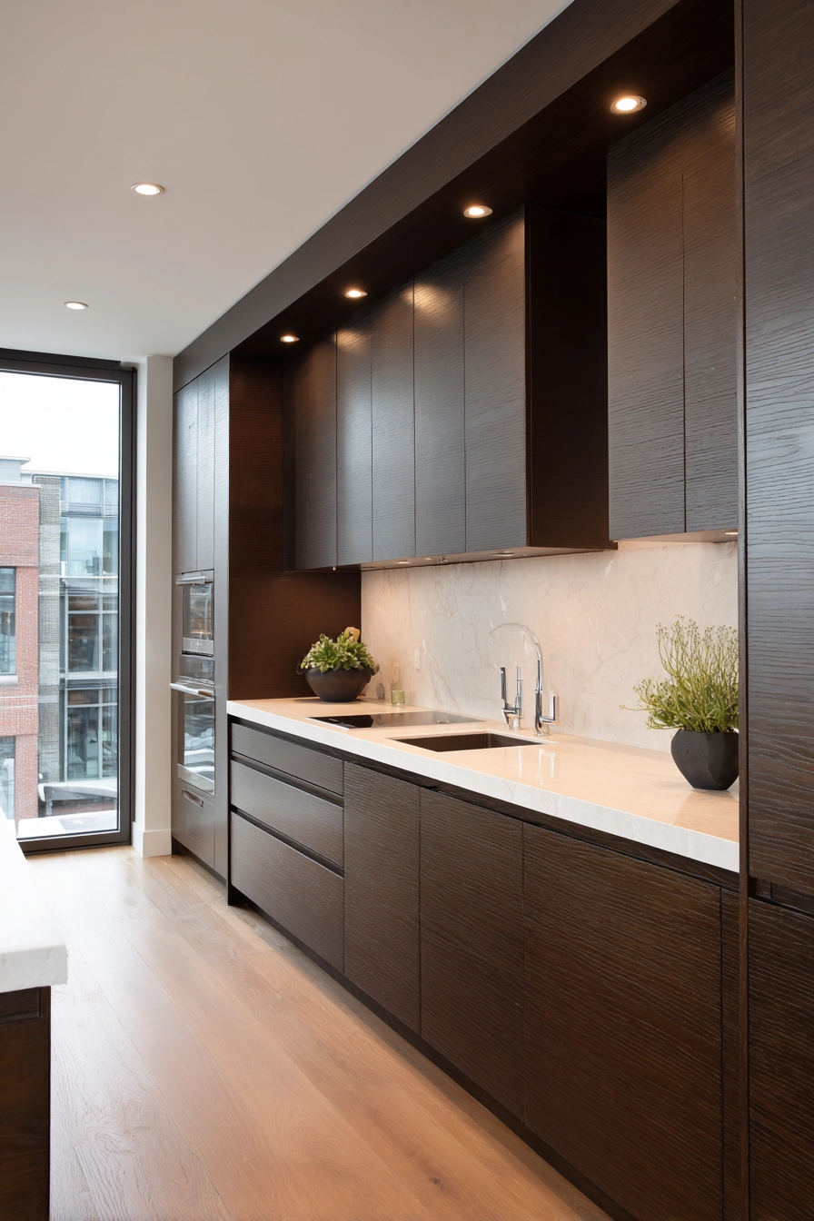 Brown kitchen ideas 32