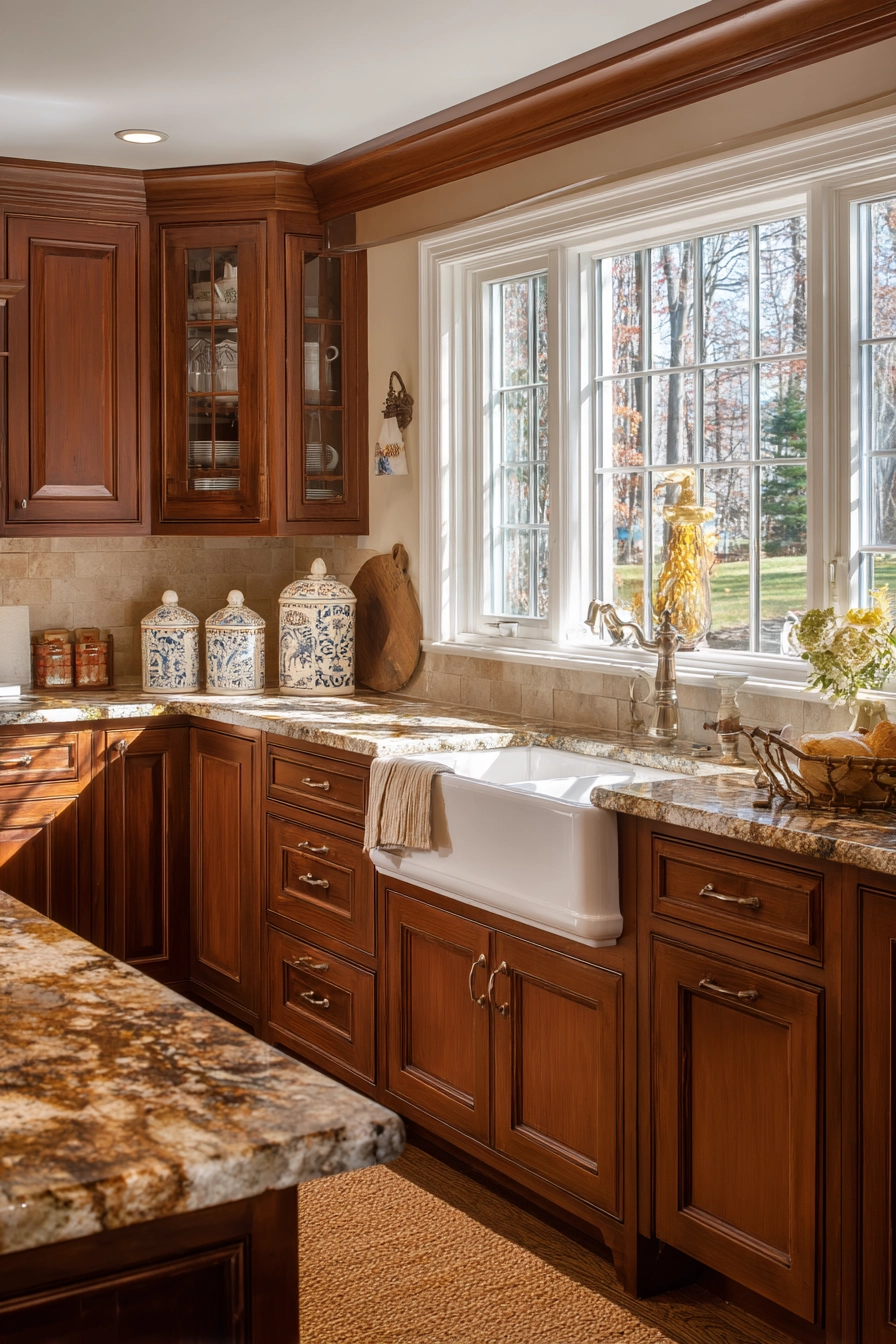 Brown kitchen ideas 39