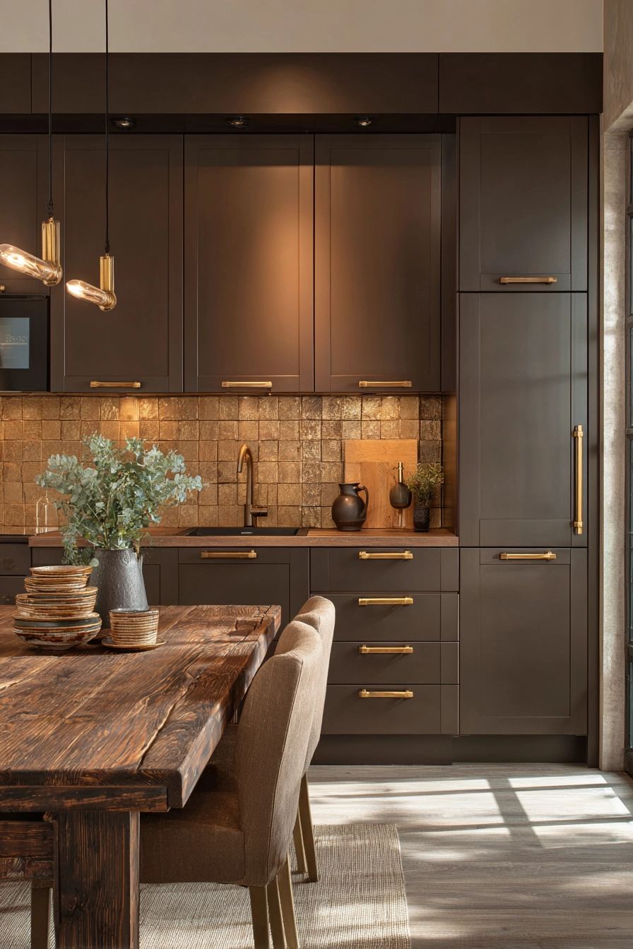 Brown kitchen ideas 6