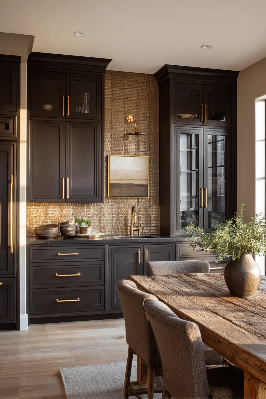 Brown kitchen ideas 8