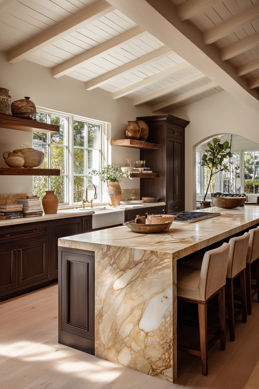 Brown kitchen ideas 9