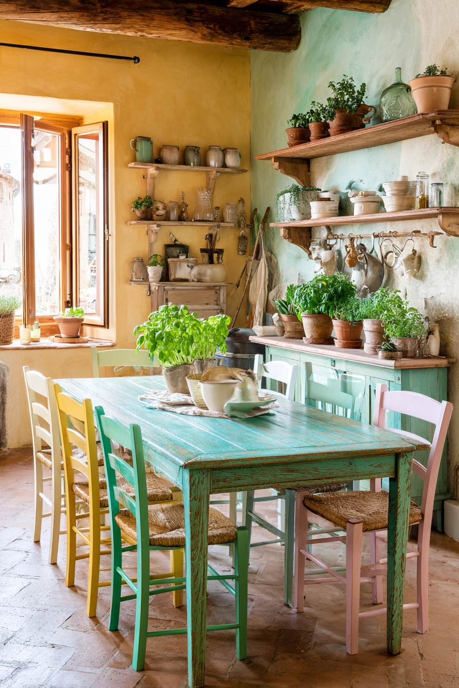 Farmhouse dining room 19