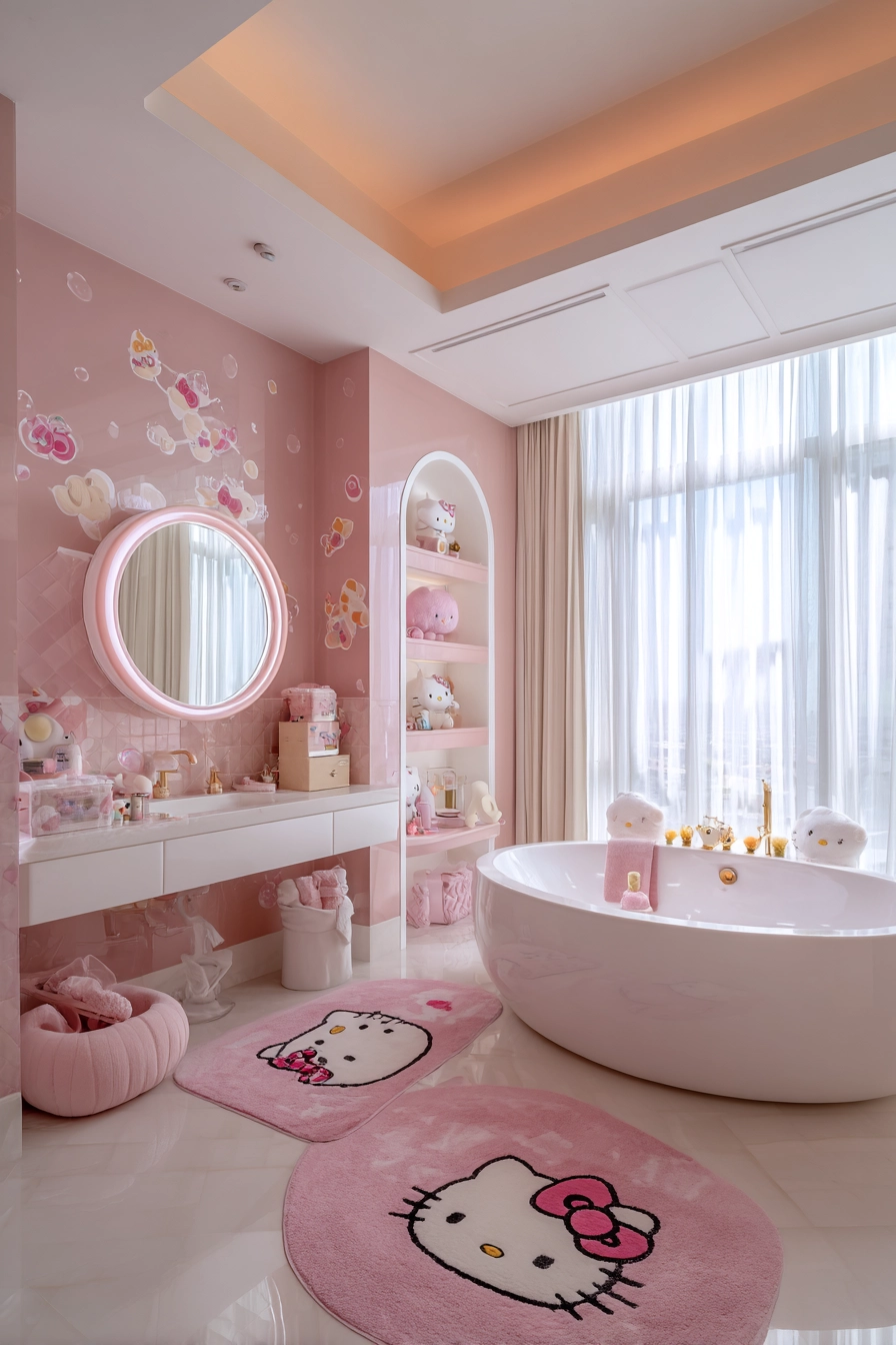 Hello Kitty Bathroom: A Whimsical Retreat for All Ages