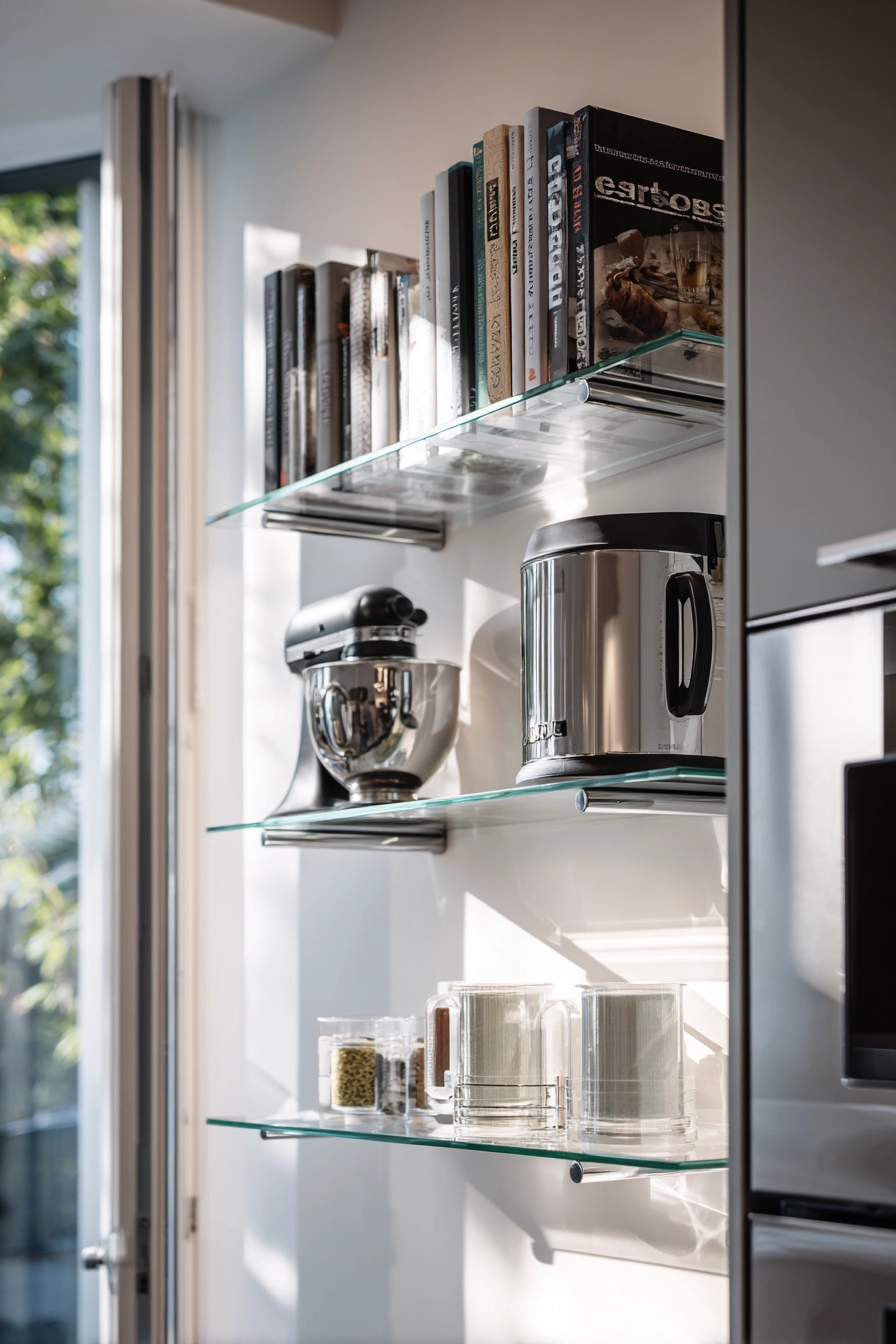 Kitchen shelf design 27