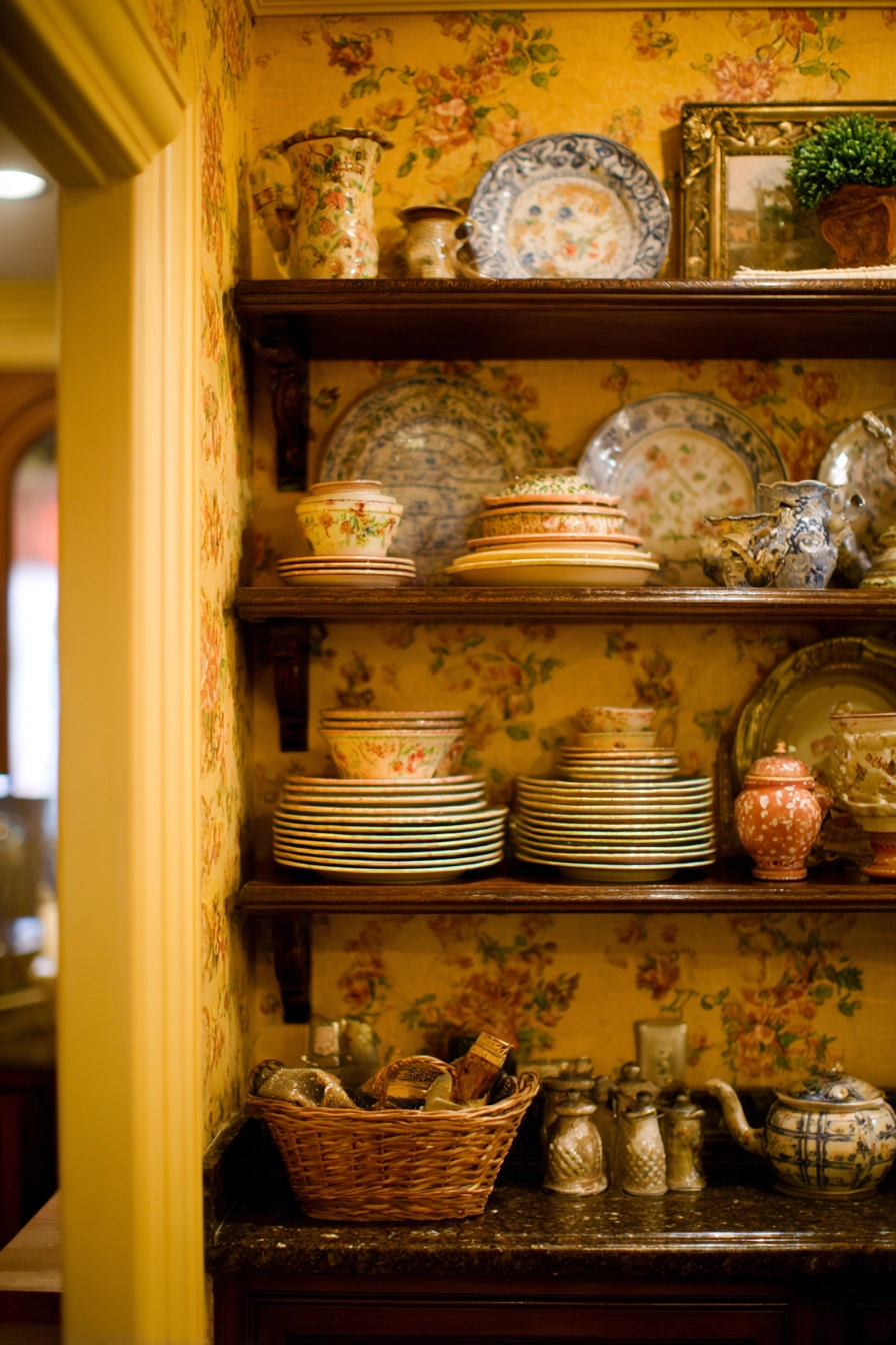 Kitchen shelf design 29