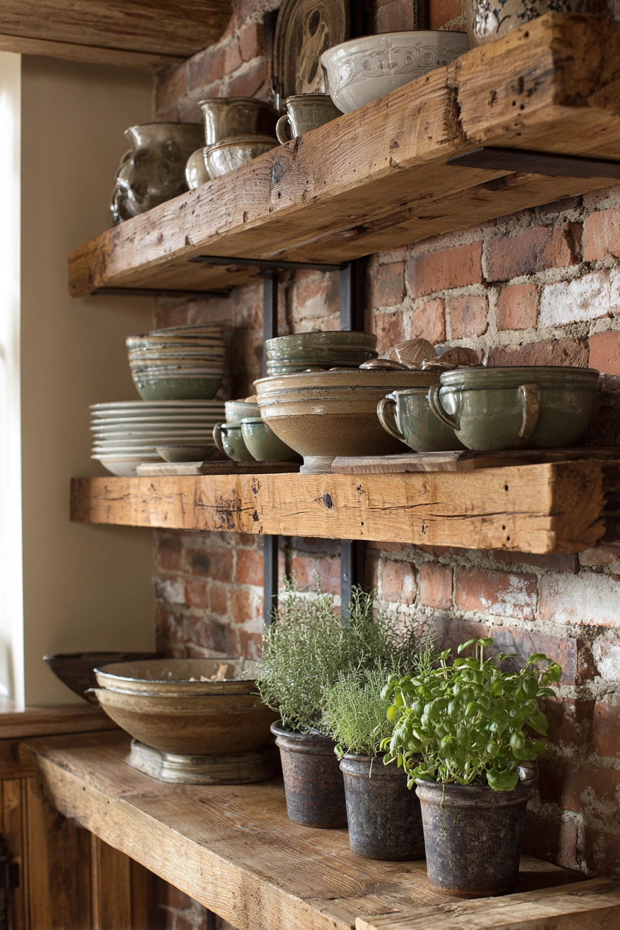 Kitchen shelf design 6