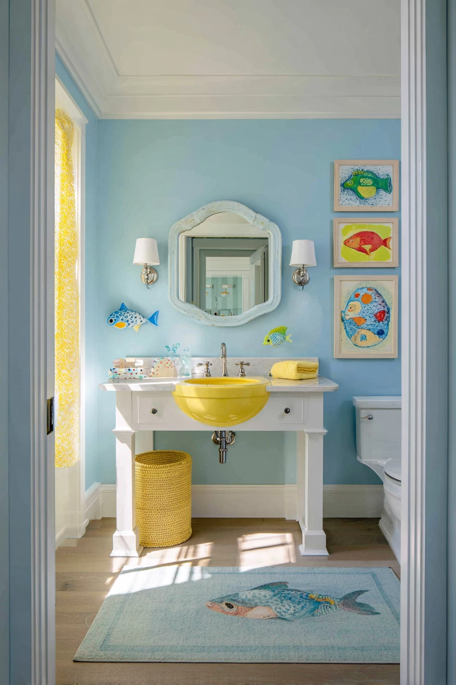 Powder bathroom ideas 29