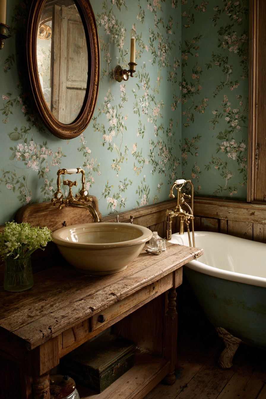 Powder bathroom ideas 34