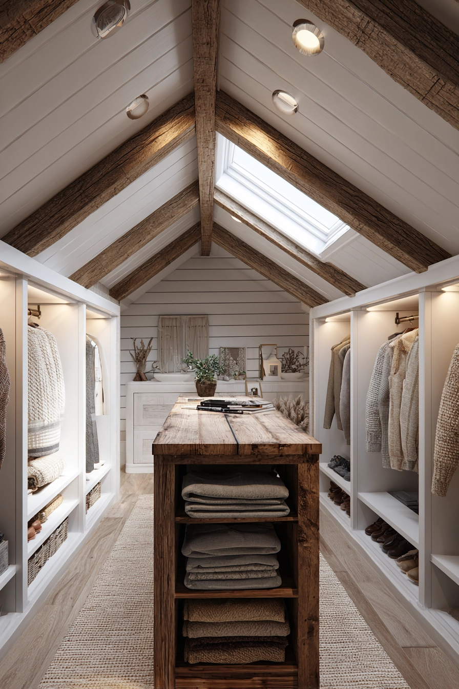 Transforming Your Attic Into a Dream Walk-In Closet