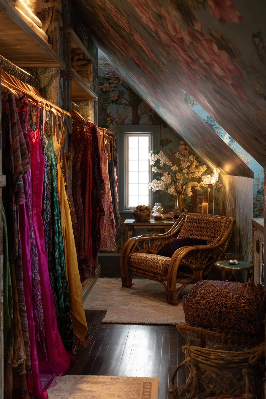 attic walk in closet 11