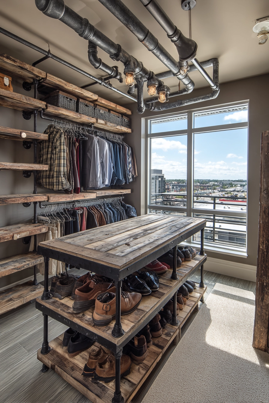 attic walk in closet 14