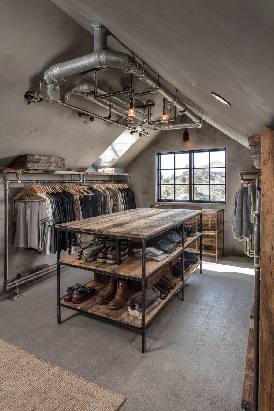 attic walk in closet 15