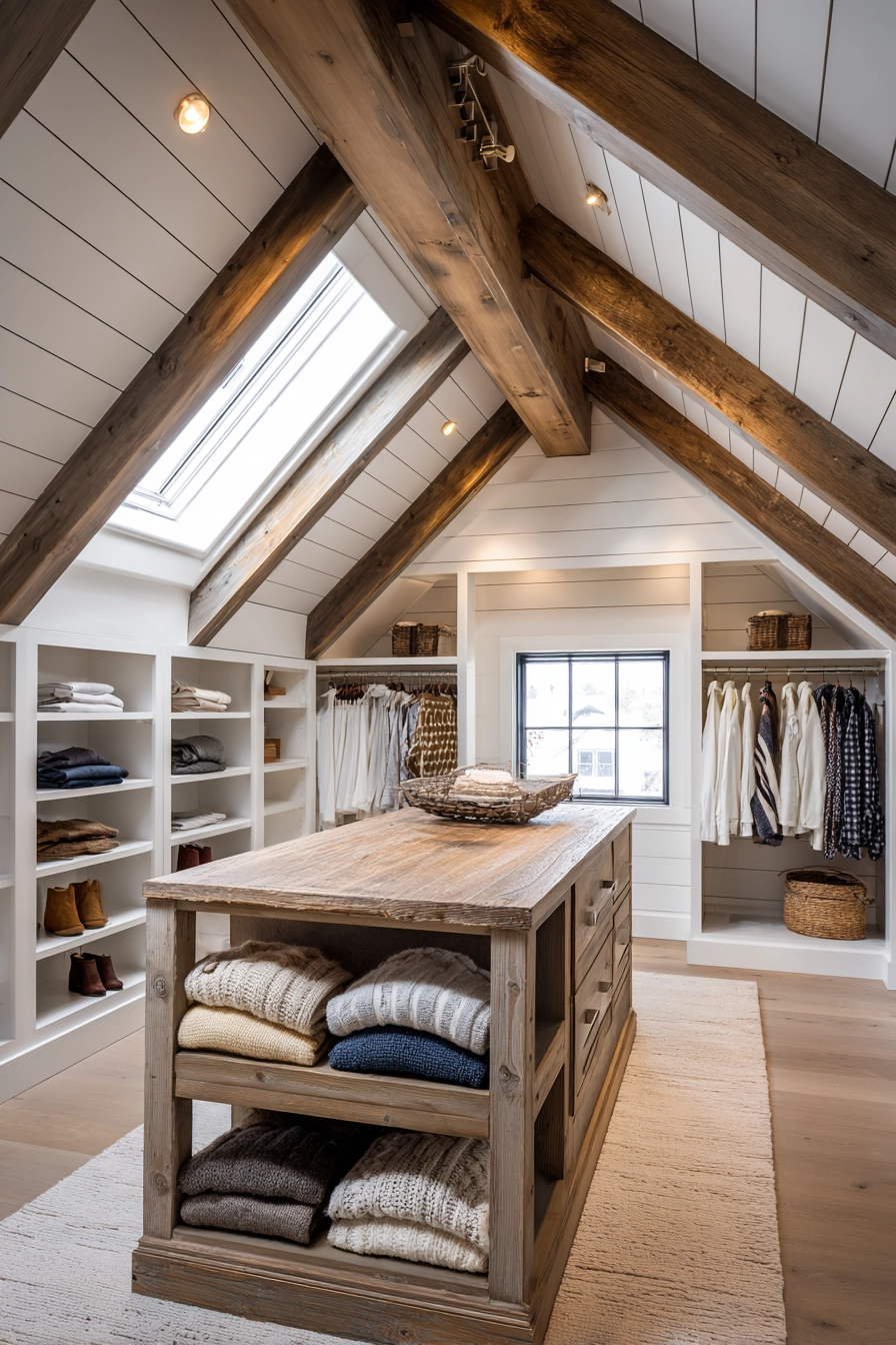 attic walk in closet 4