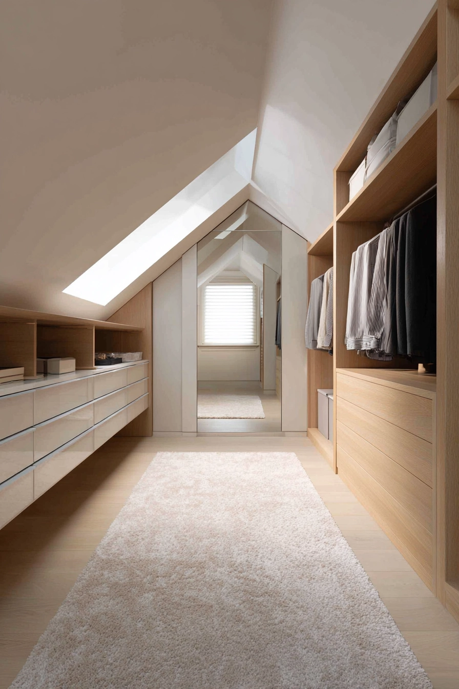 attic walk in closet 5