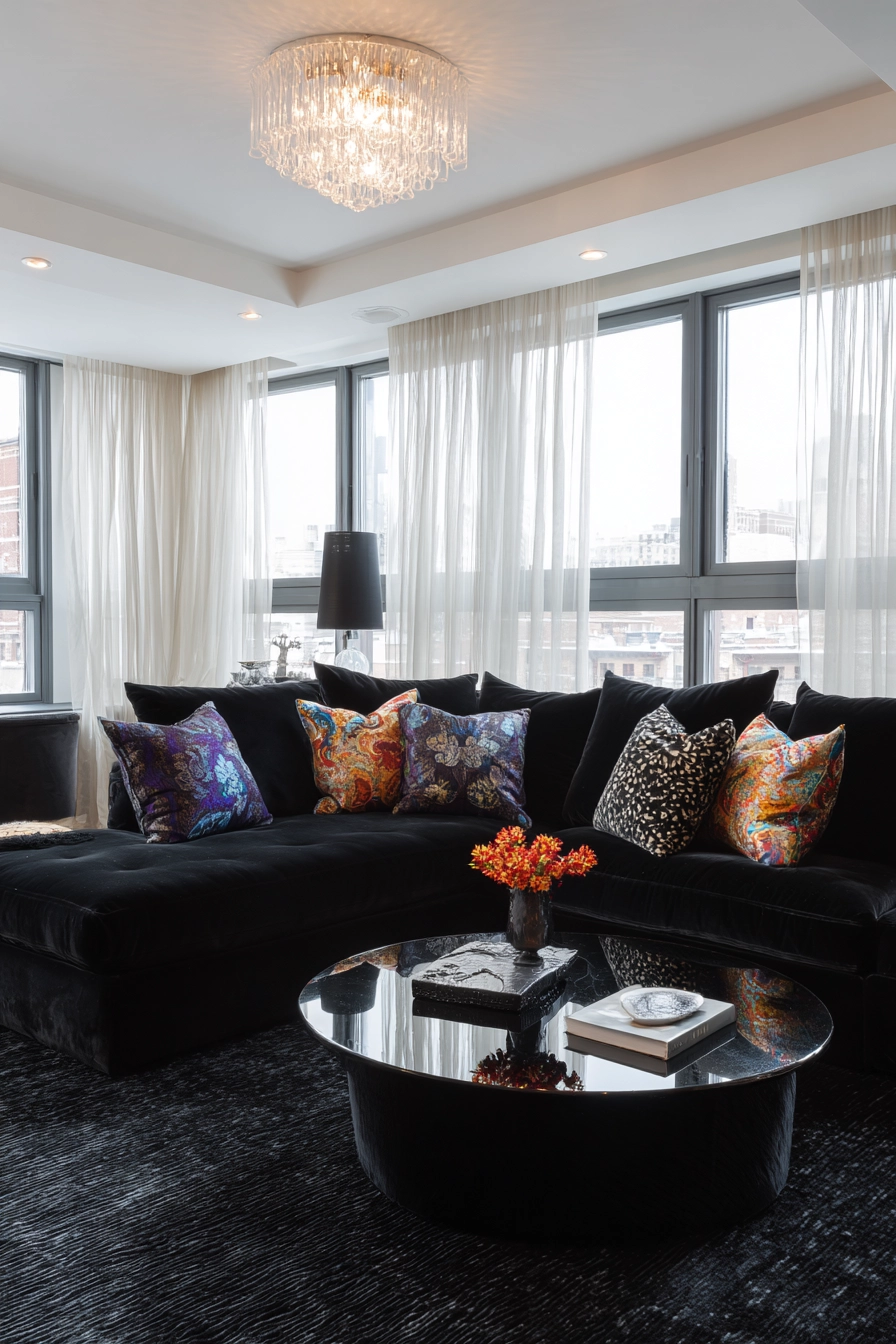 Black Living Room Ideas: Elevating Your Space with Style and Sophistication