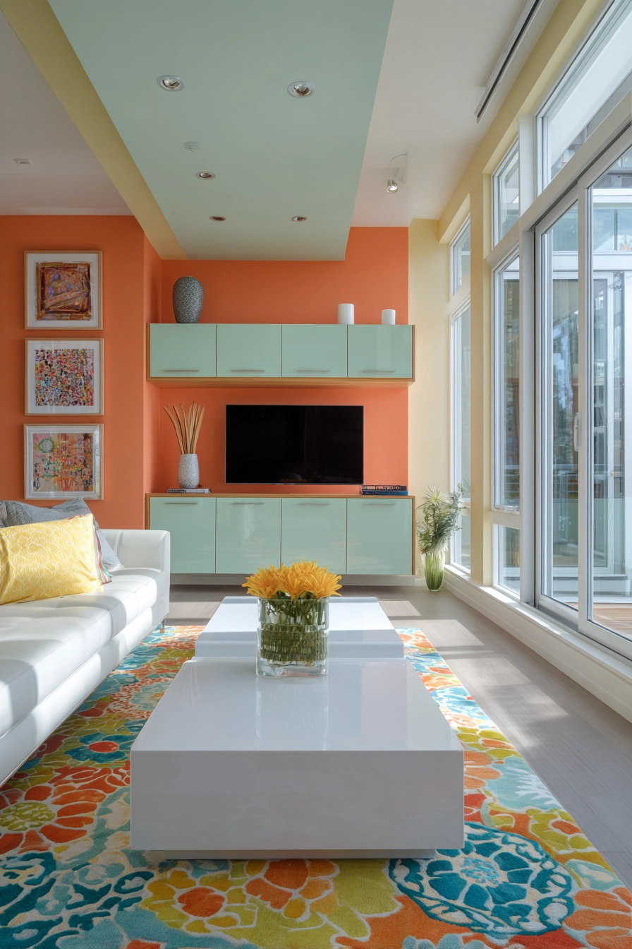 colorful living room ideas 10